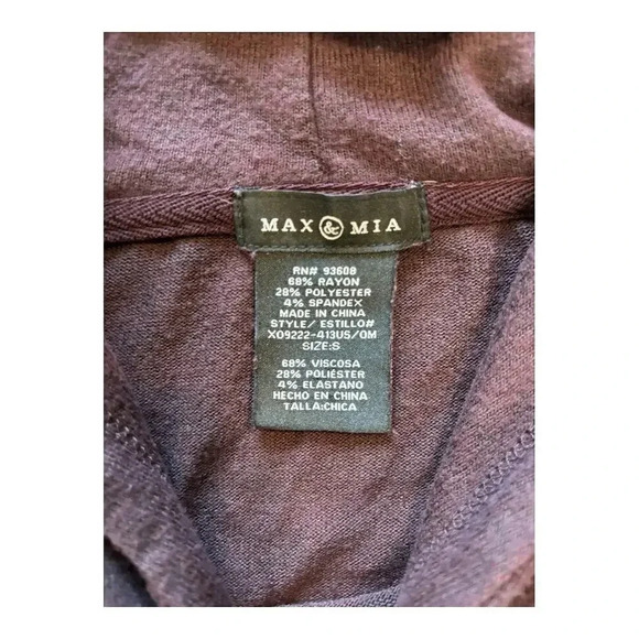 Max & Mia Women's Pullover Hoodie Lounge Set Size Small - Picture 4 of 12